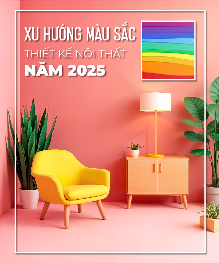 Xu hướng màu sắc 2025