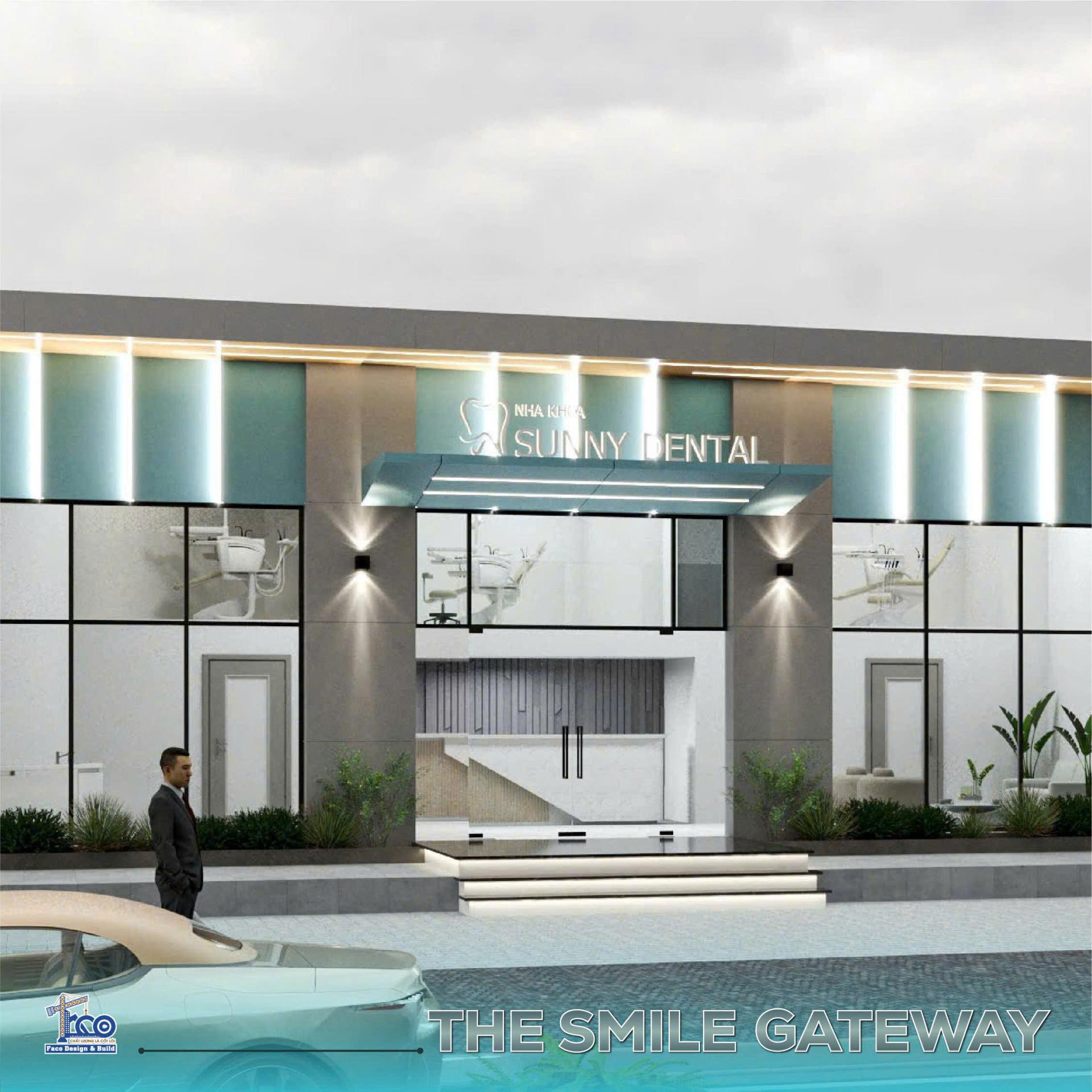 Thiết kế mặt tiền The Smile Gateway nổi bật Thiết kế mặt tiền The Smile Gateway nổi bật