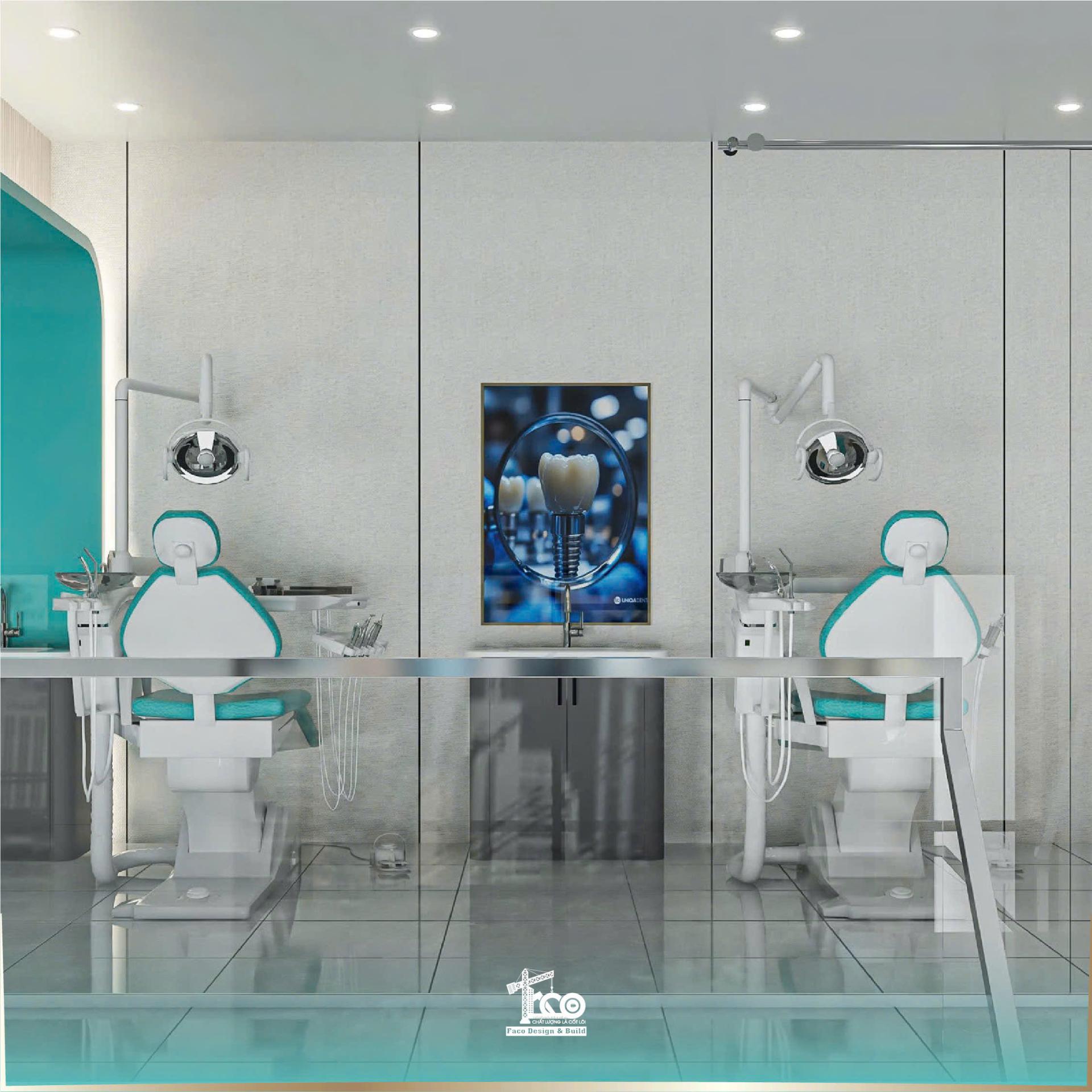 Thiết kế phòng điều trị nha khoa Sunny Dental Thiết kế phòng điều trị nha khoa Sunny Dental