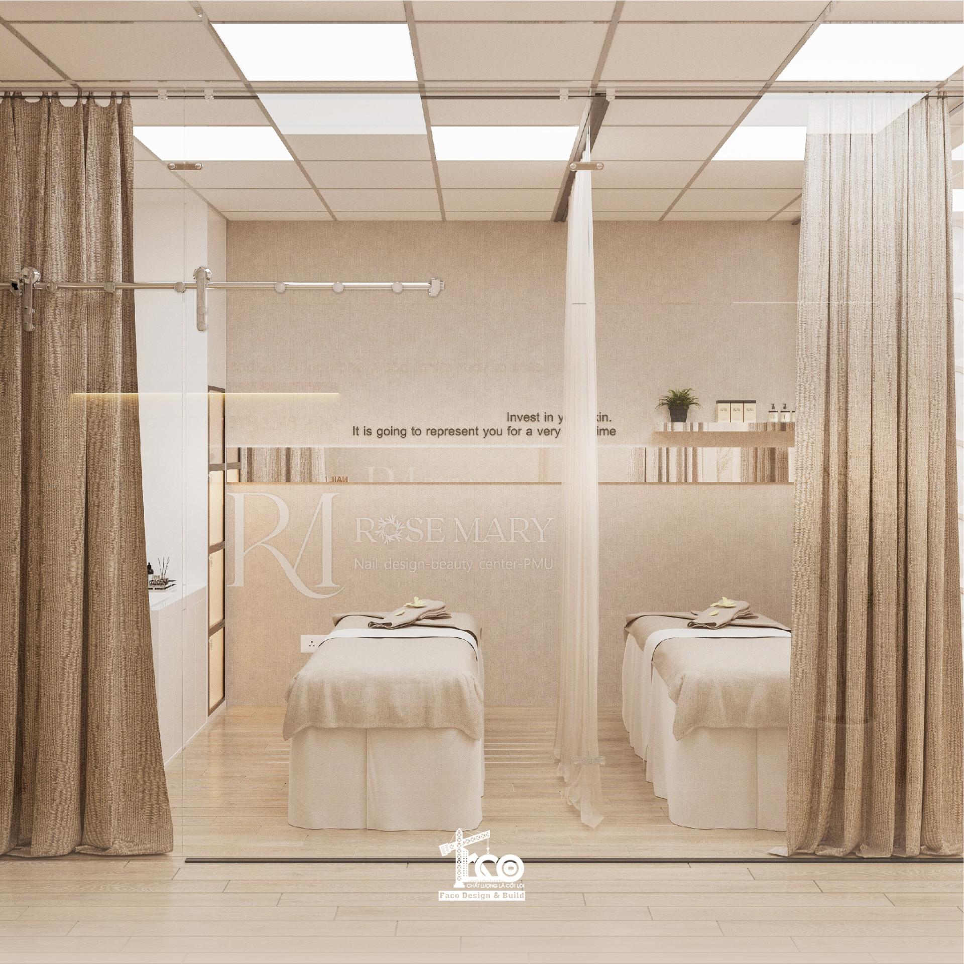 Khu vực spa được trang bị đầy đủ dụng cụ, máy móc hiện đại Khu vực spa được trang bị đầy đủ dụng cụ, máy móc hiện đại