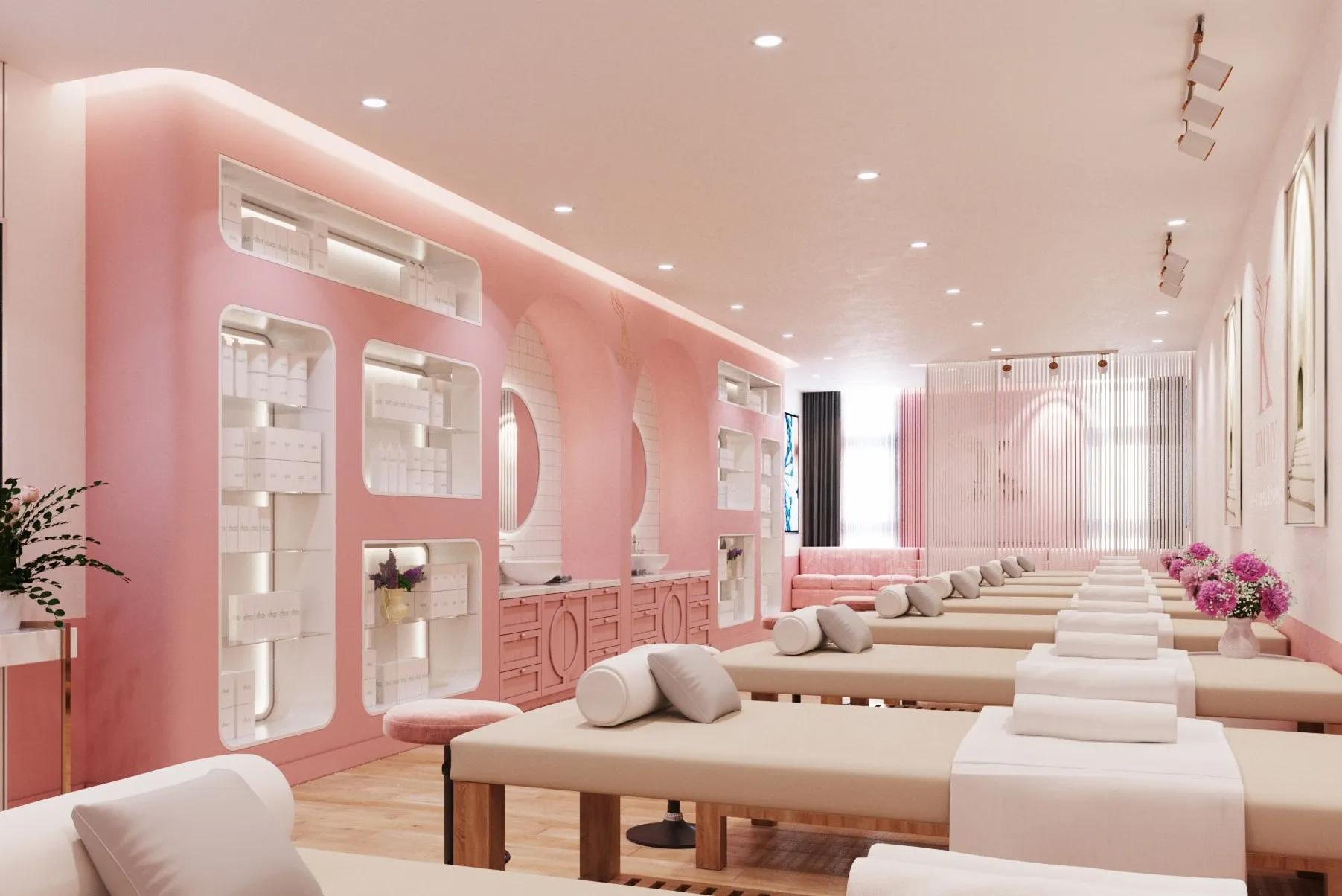 Cách phối màu đơn sắc trong trang trí spa Cách phối màu đơn sắc trong trang trí spa