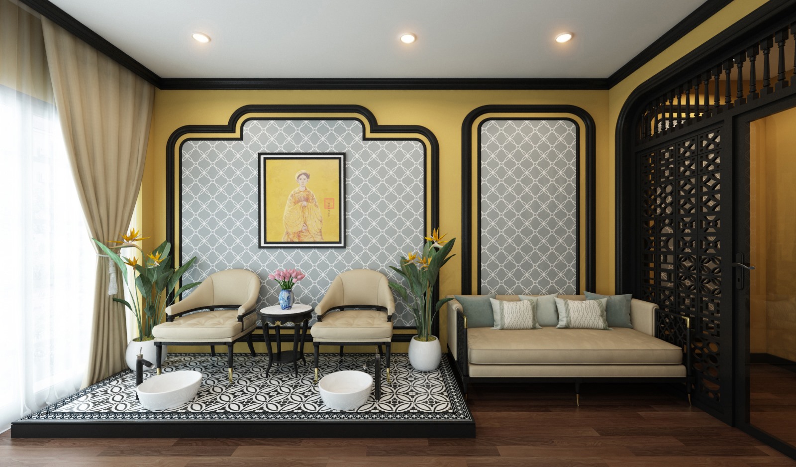 Lỗi cần tránh khi thiết kế spa phong cách Indochine Lỗi cần tránh khi thiết kế spa phong cách Indochine