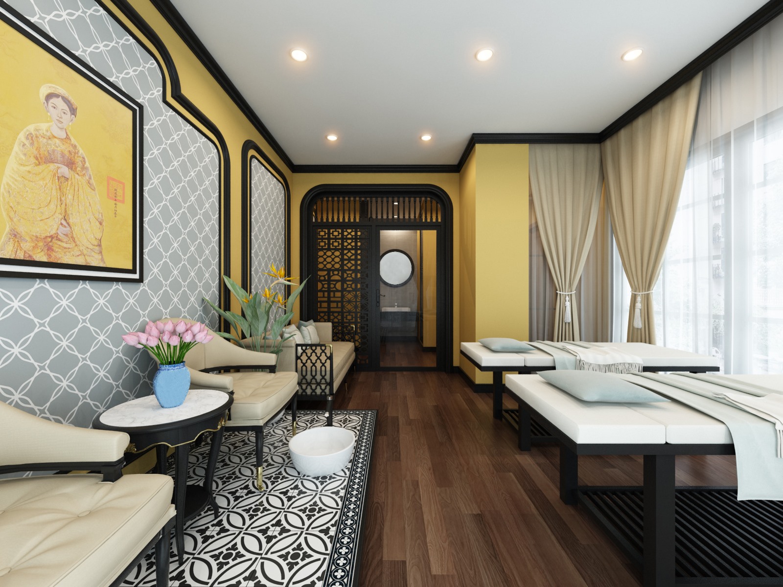 Thiết kế spa tích hợp công nghệ hiện đại Thiết kế spa tích hợp công nghệ hiện đại