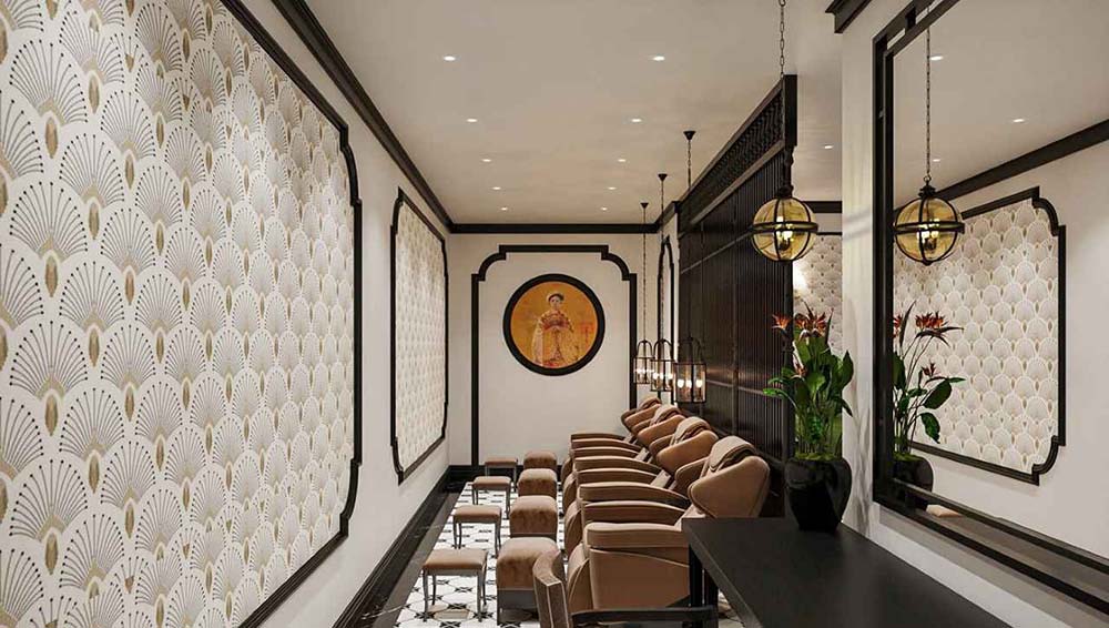 Thiết kế spa phong cách Indochine Thiết kế spa phong cách Indochine