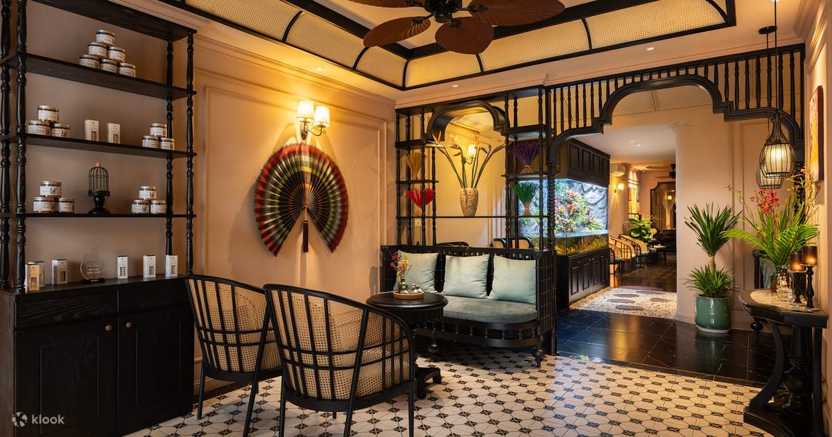 Thiết kế spa diện tích nhỏ phong cách Indochine Thiết kế spa diện tích nhỏ phong cách Indochine