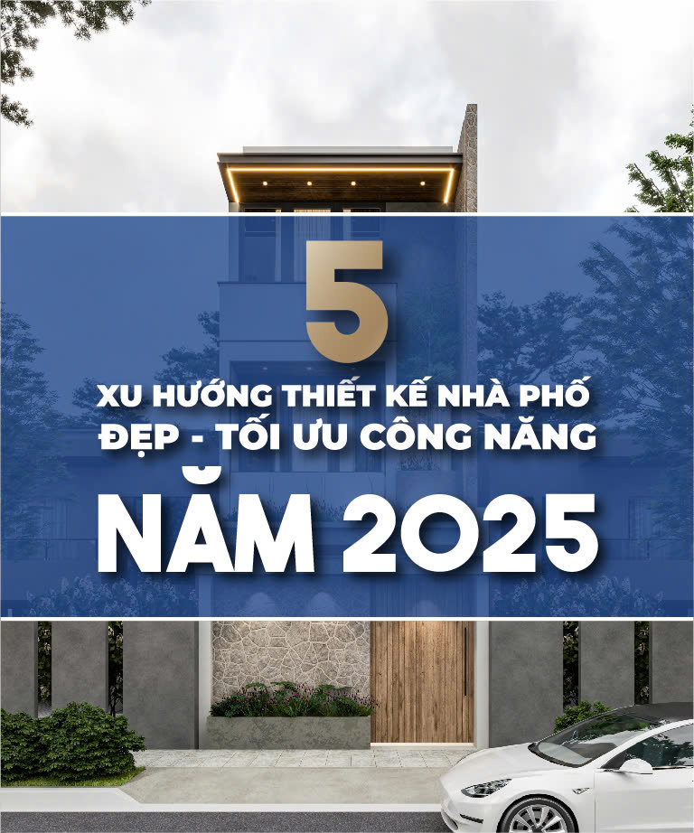 Xu hướng thiết kế nhà phố