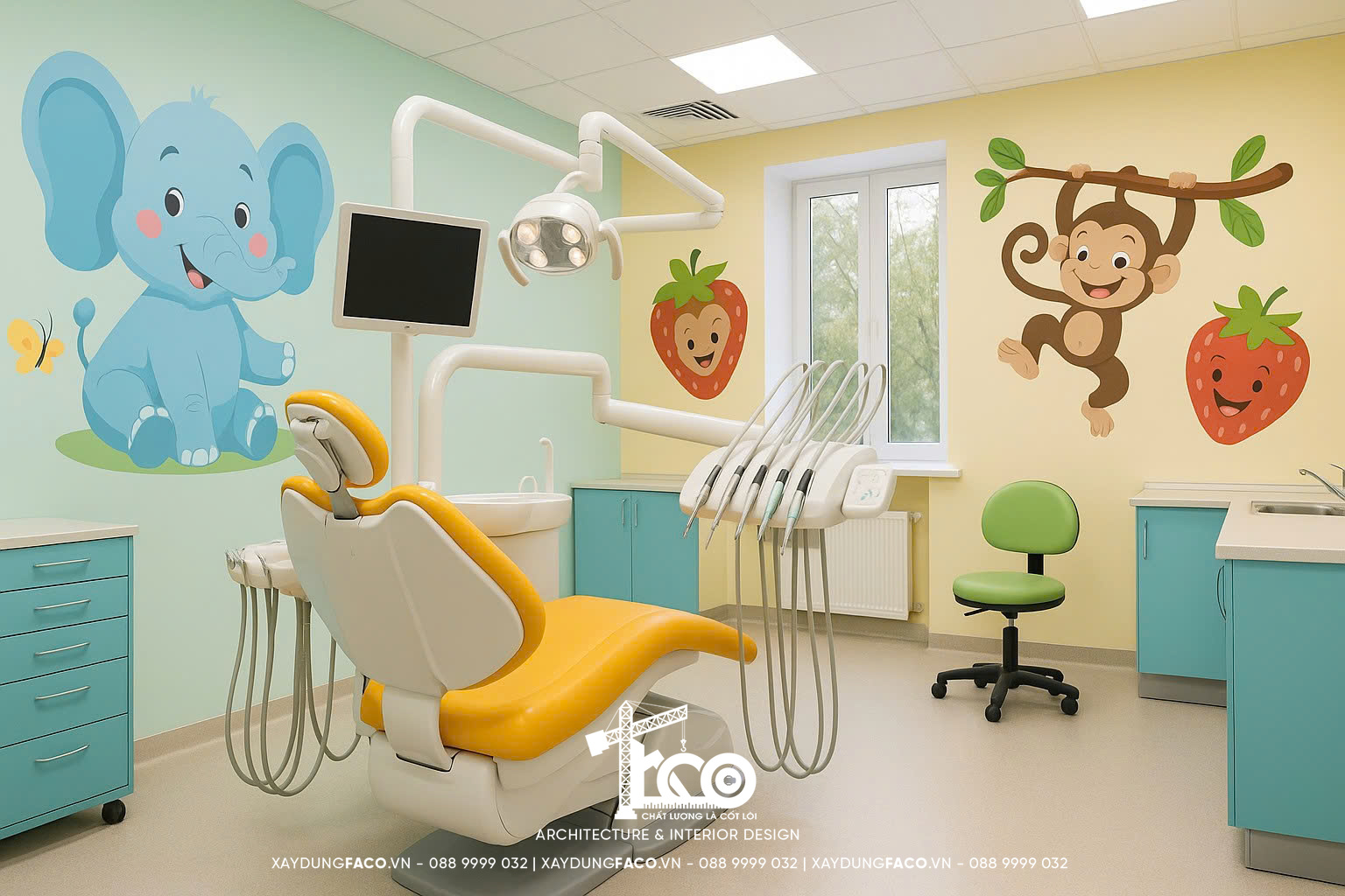 Phòng khám nha khoa đẹp khiến nỗi sợ các bé được xua tan Phòng khám nha khoa đẹp khiến nỗi sợ các bé được xua tan