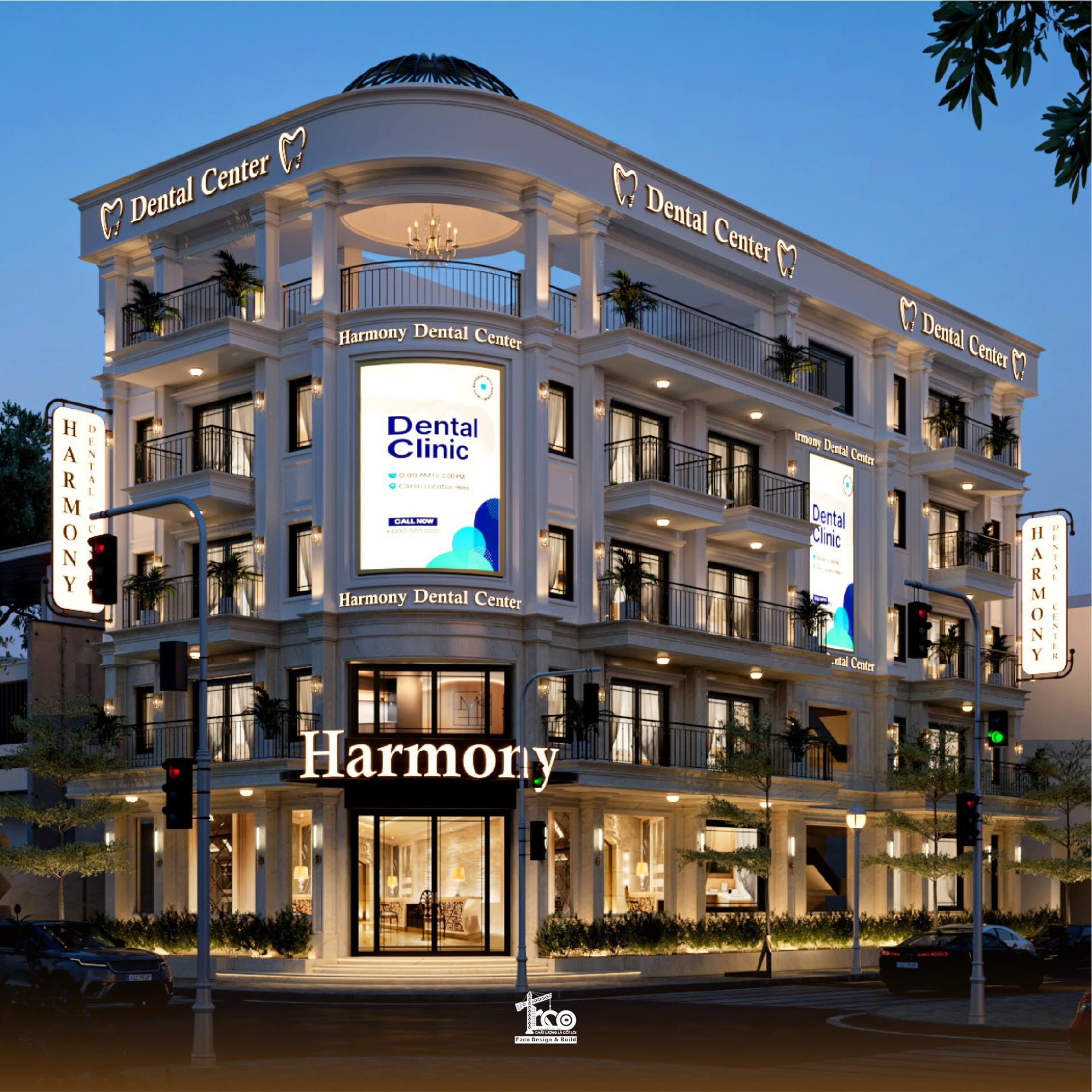 Harmony Dental Center - Nha Khoa Kiến Trúc Tân Cổ Điển Giữa Lòng Đô Thị Hiện Đại