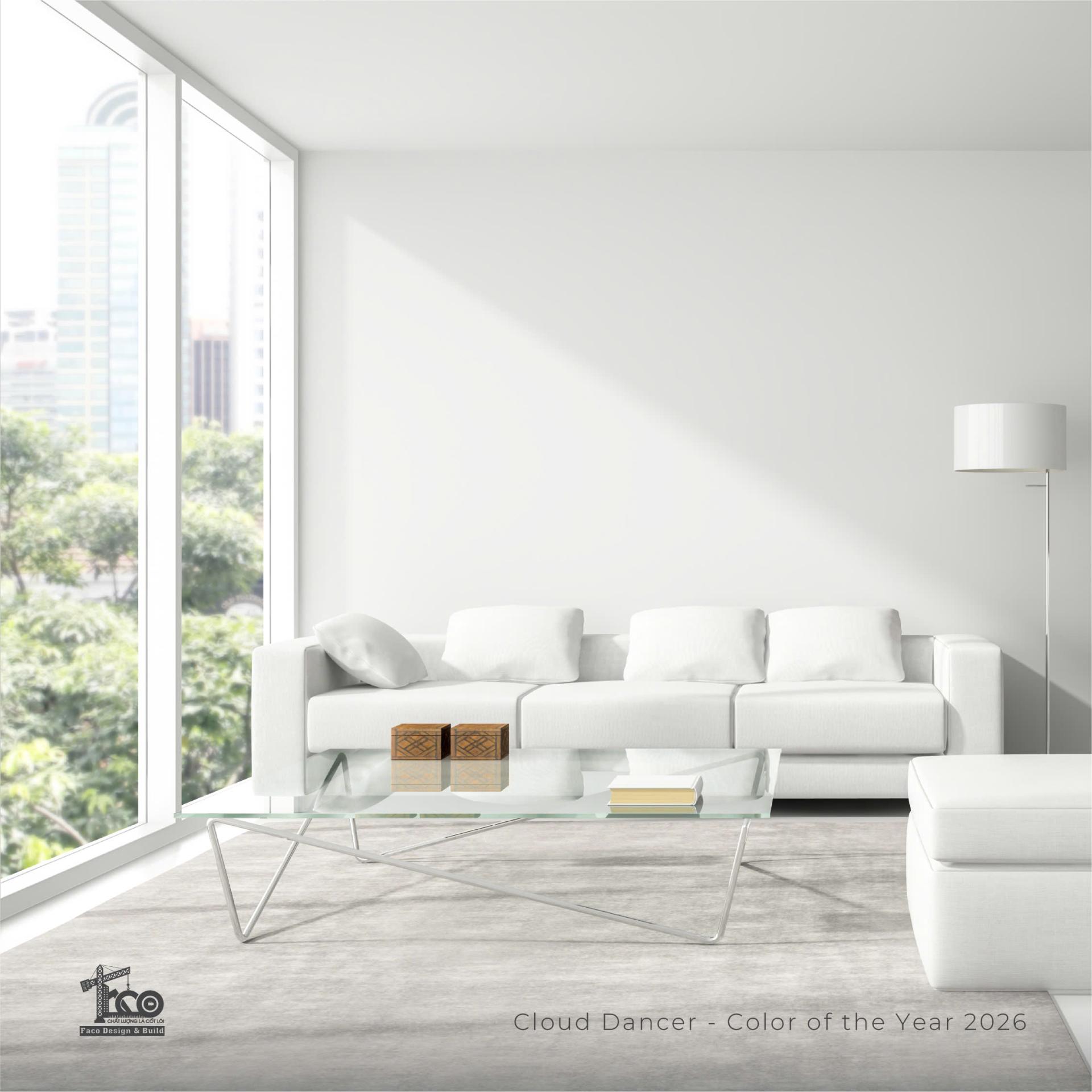 Vũ Điệu Tĩnh Lặng Của Cloud Dancer - Màu Của Năm 2026