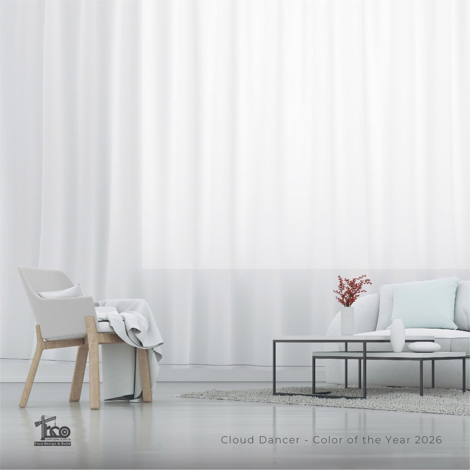 Vũ Điệu Tĩnh Lặng Của Cloud Dancer - Màu Của Năm 2026