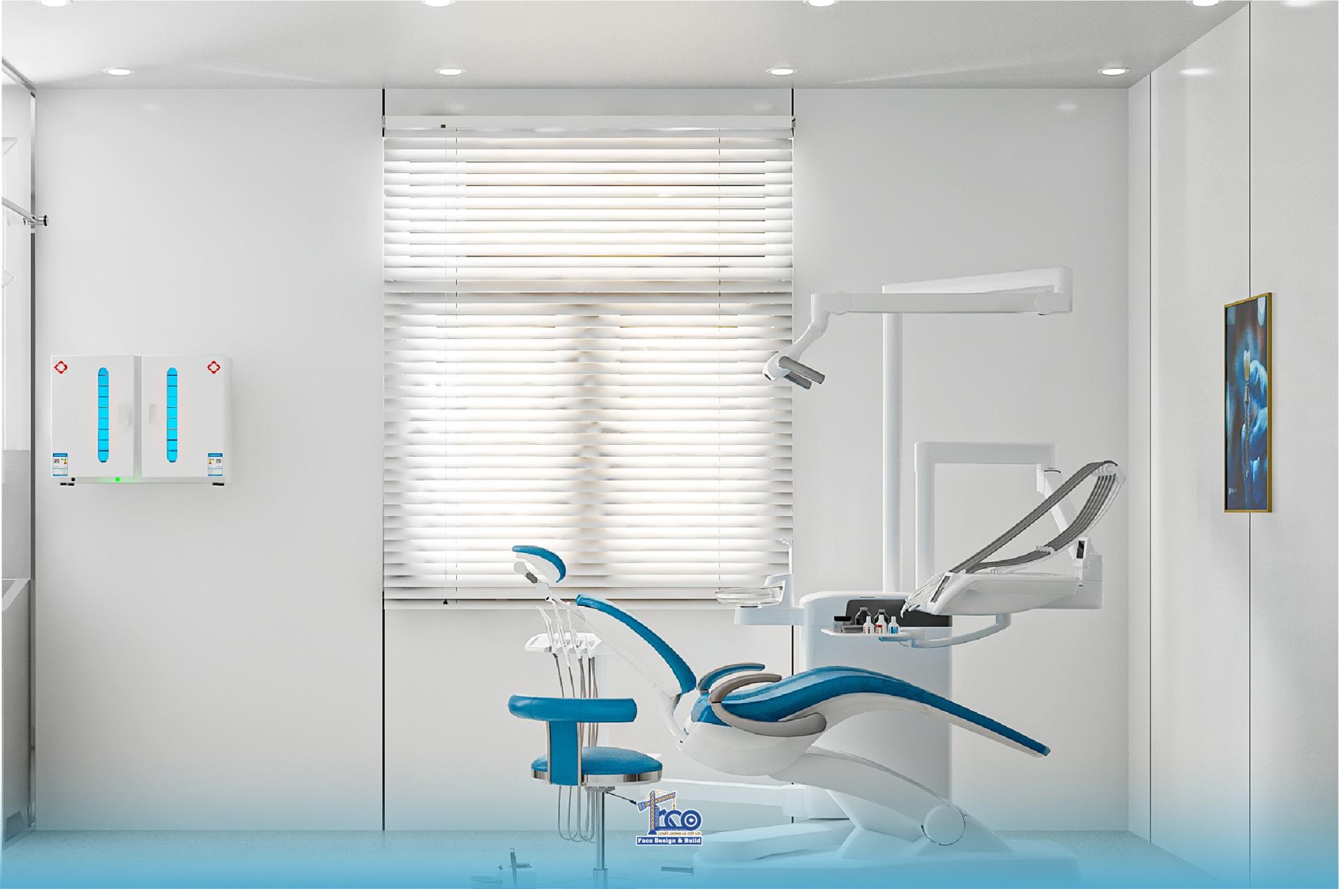 Khu vực điều trị nha khoa tầng 1 và tầng 2 Khu vực điều trị nha khoa tầng 1 và tầng 2